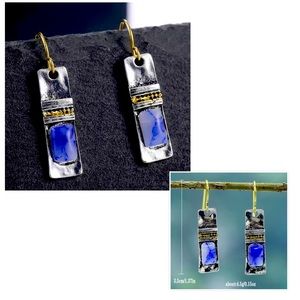 BLUE MOONSTONE EARRINGS